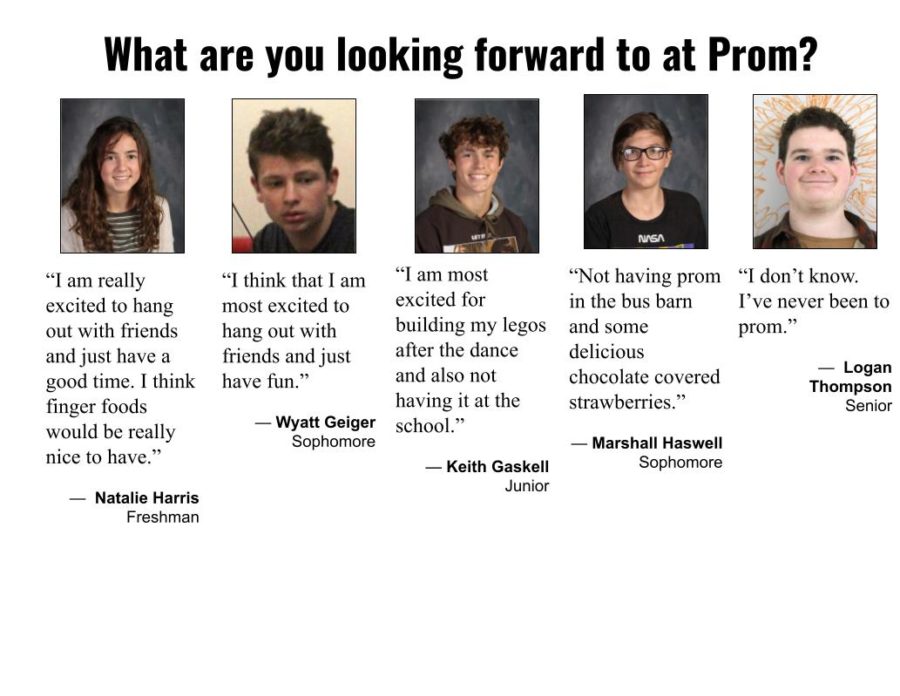 Student on the Street: What are you looking forward to at Prom?