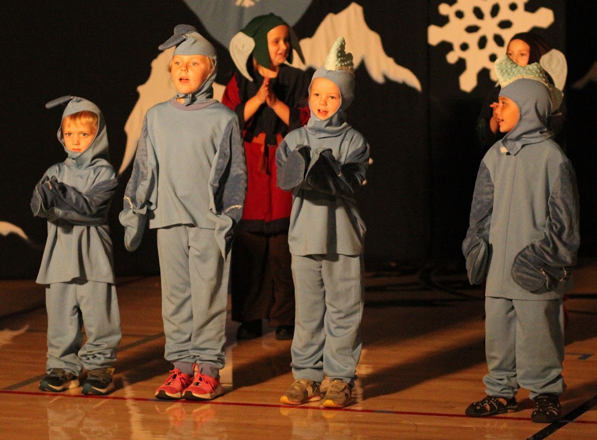 Days Creek students perform in the Snow Queen in this 2021 file photo. Missoula Children's Theater is returning to Days Creek this spring for a rendition of Alice in Wonderland.